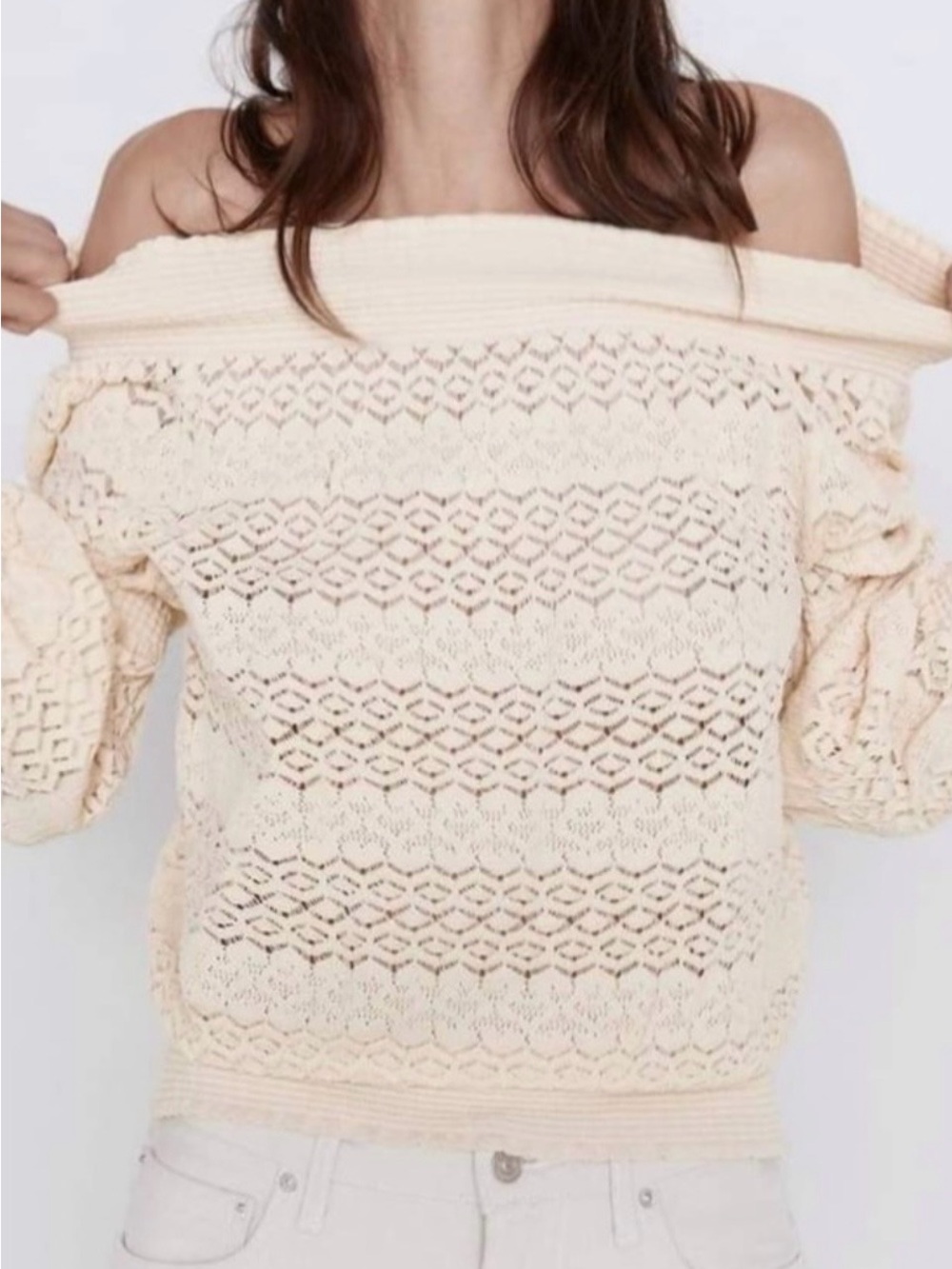 Zara Romantic Off Shoulder Top - Picture 3 of 12